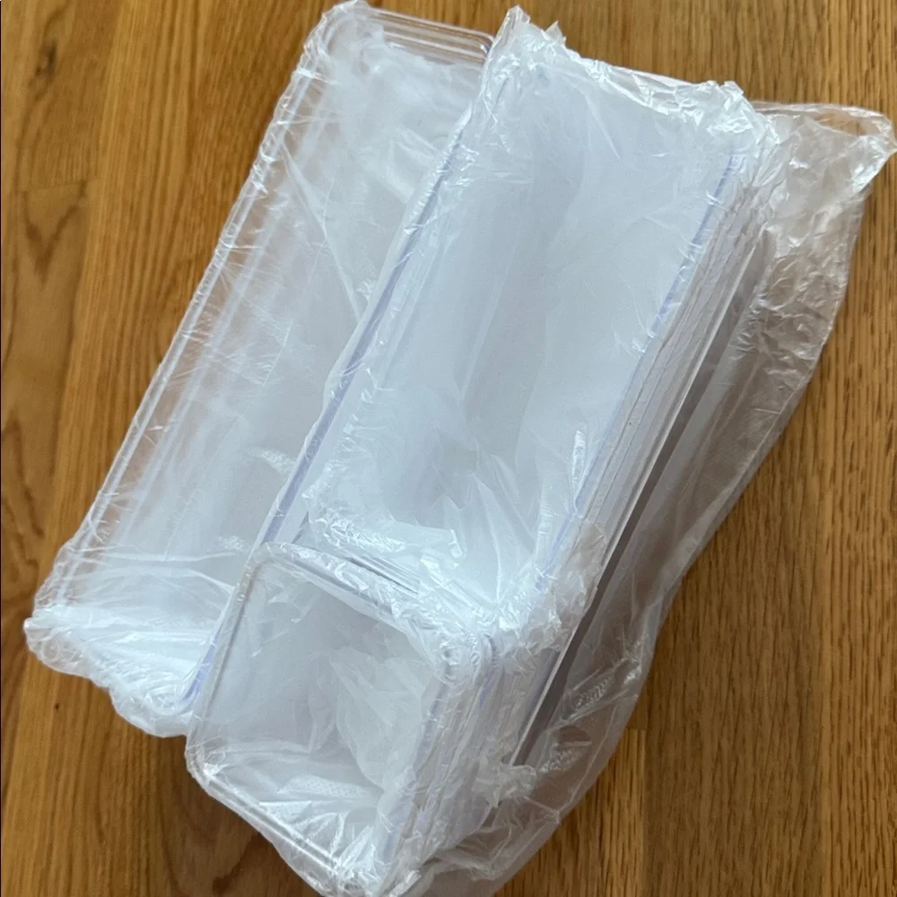 Clear Plastic Storage Containers